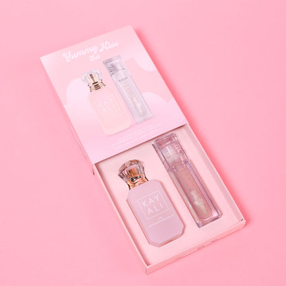 Yummy Kiss Set KAY ALI x Huda Beauty